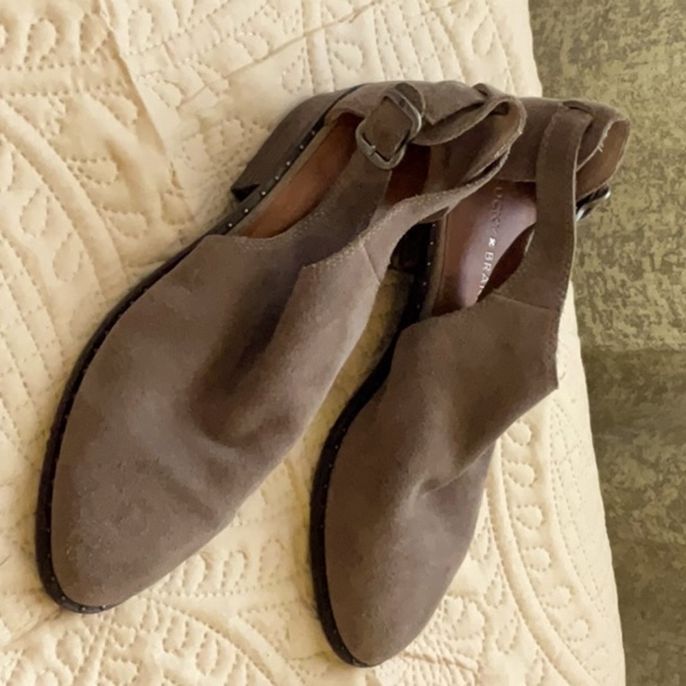 Lucky Brand suede shoe/boots